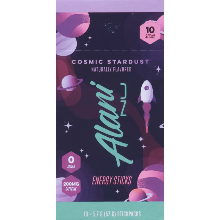 Alani Nu Stick Pack, Cosmic Stardust, 9.49g, 10 Count