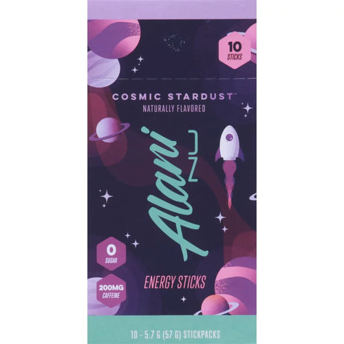 Alani Nu Stick Pack, Cosmic Stardust, 9.49g, 10 Count