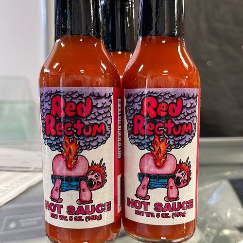 Red Rectum Hot Sauce