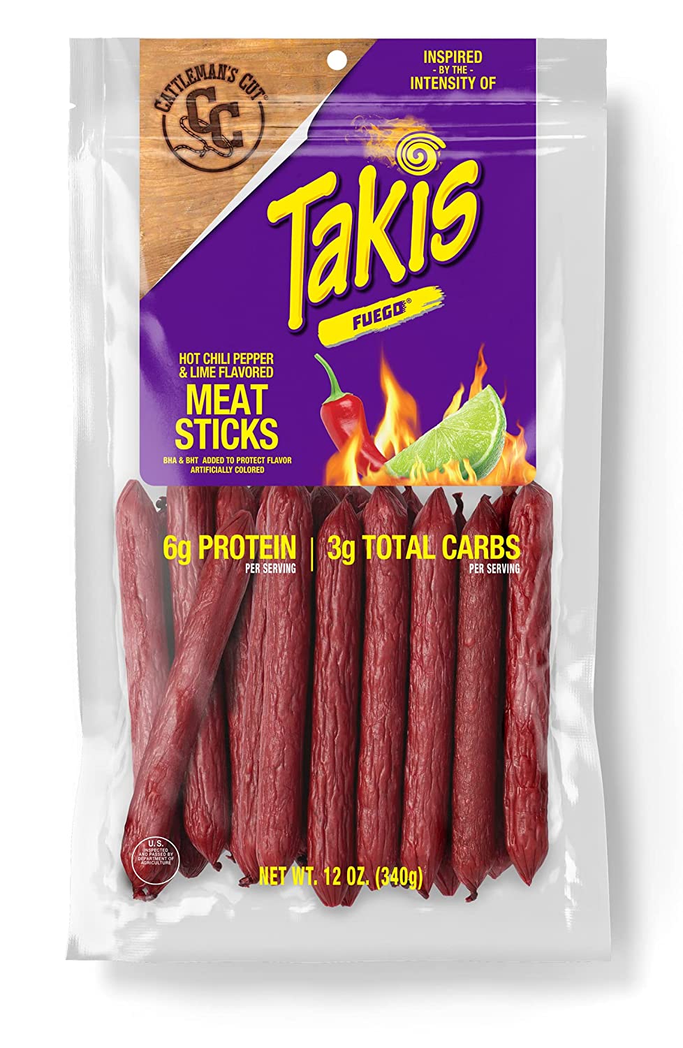 Takis Meat Sticks Fuego 3oz