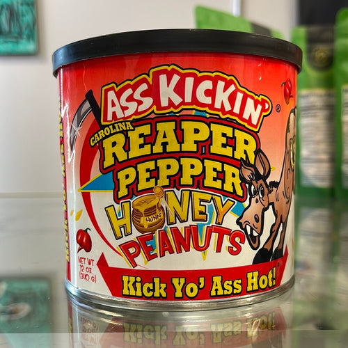 AssKickin’ Peanuts - Carolina Reaper Pepper Honey 340g
