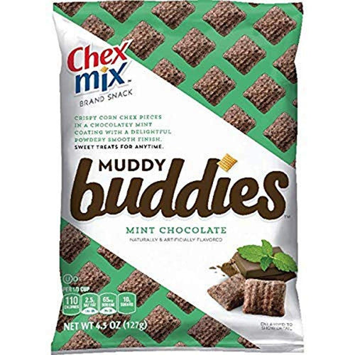 Chex Mix Muddy Buddies Mint Chocolate 4.5oz (exp 13jul2023)