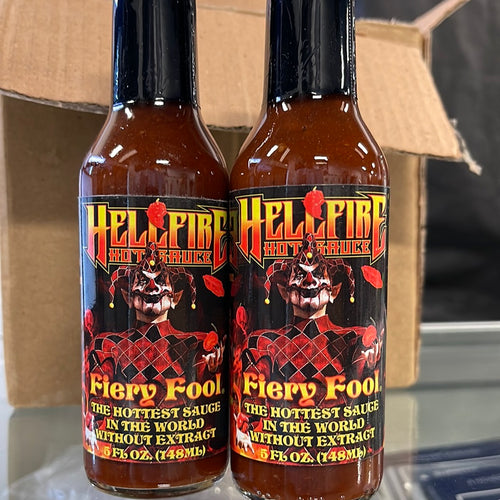 Hellfire Hot Sauce - Fiery Fool