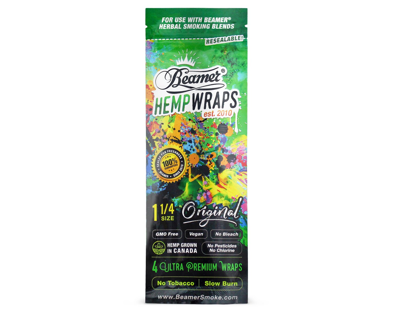 Beamer Hemp Wraps Original 1 1/4