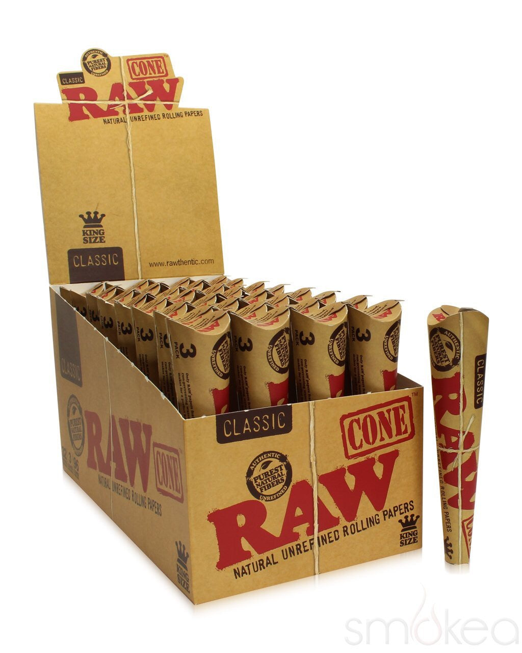 Raw Cones King Size 3 Packs