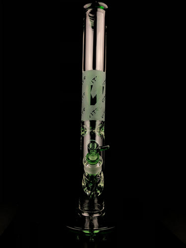 VITRO - Green Sandblasted Straight tube