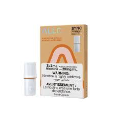 Allo Sync Pod Pack Pineapple Citrus  20mg