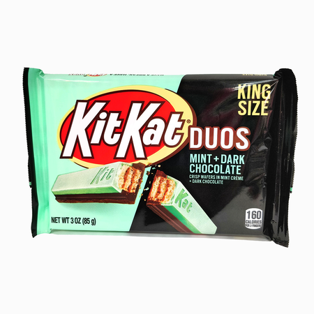 Kit Kat Duo - Mint + Dark Chocolate KING SIZE 85g