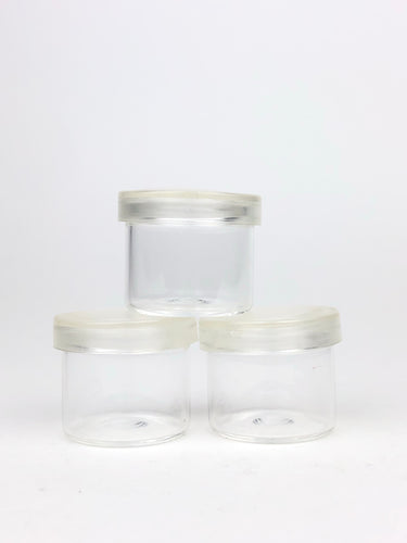 affordable - glass - jars - concentrate - wax - packaging - the north boro - 6ml - glassjar - containers