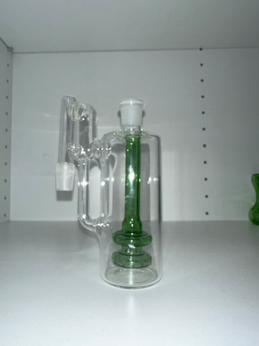 Double Diffuser Ash Catcher 14mm Green