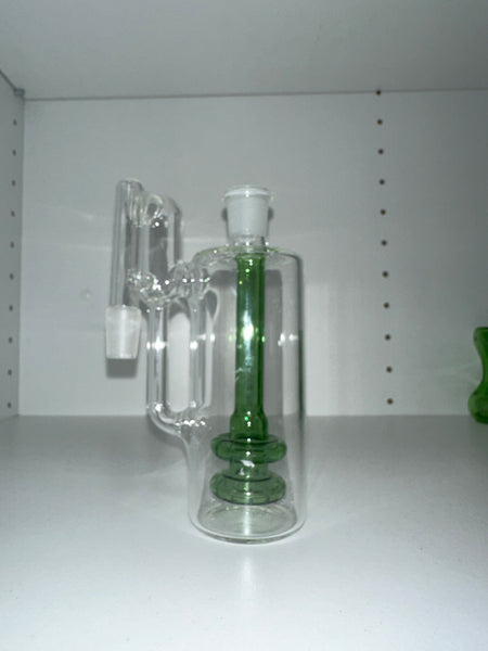 Double Diffuser Ash Catcher 14mm Green