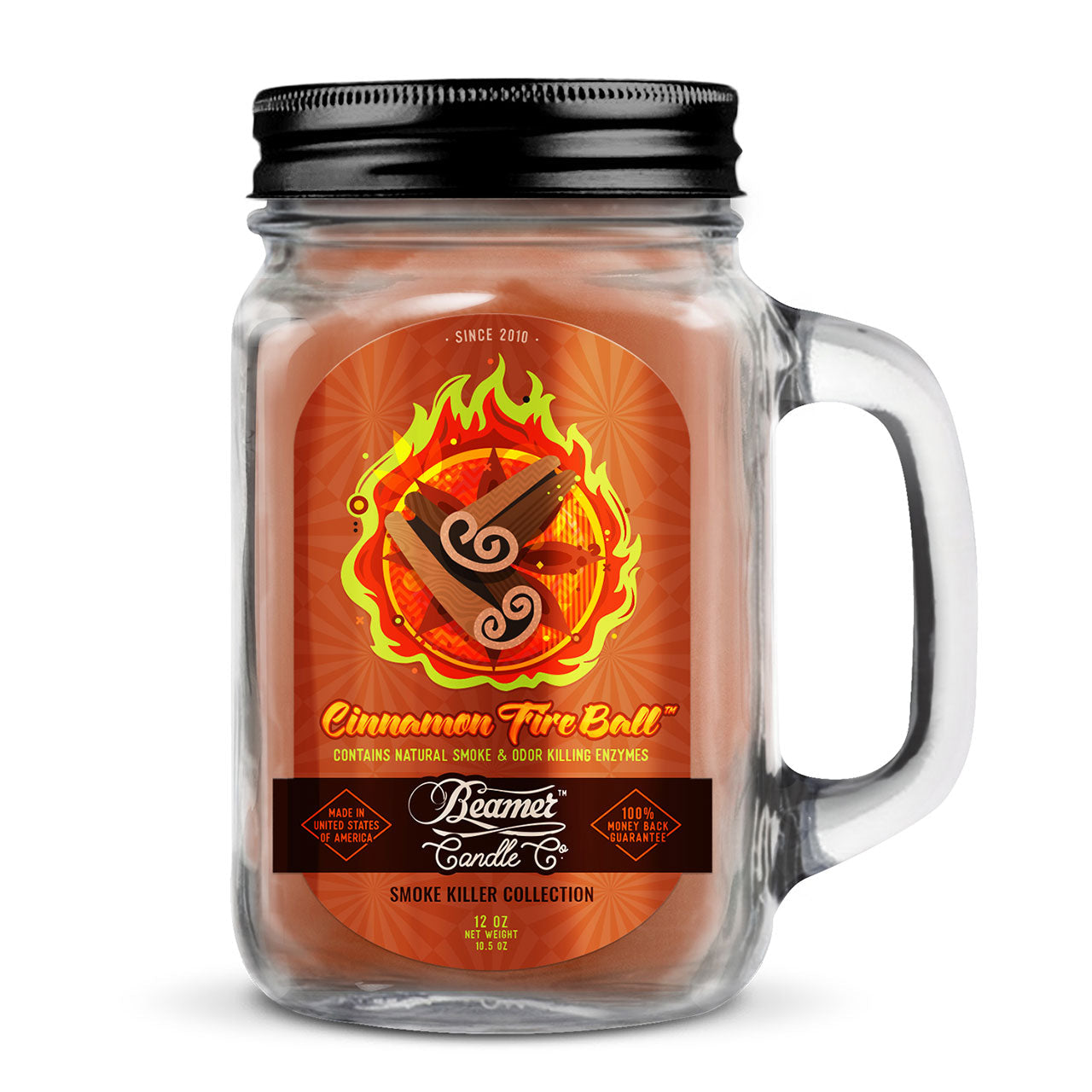 Beamer Candle Co - Cinnamon Fire Ball 12oz