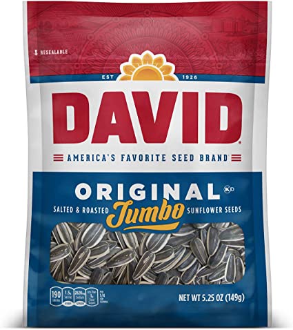 David Sunflower Seeds - Jumbo Original (bb apr 21 2024)