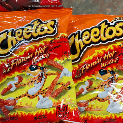 Cheetos Crunchy - Flaming Hot 2oz