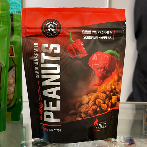 Blazing Foods Peanuts - Carolina Reaper Wild 170g
