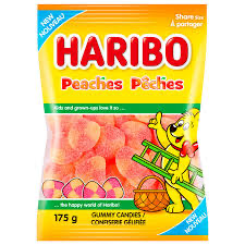 Haribo - Peaches 175g