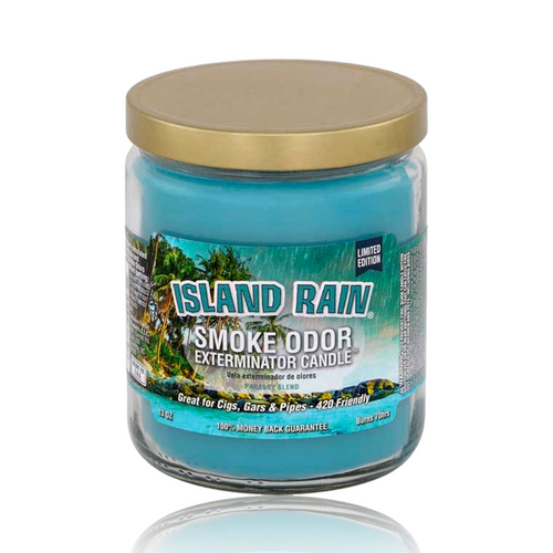 Smoke Odor Exterminator Candle - Island Rain