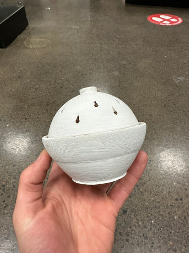 White Incense Burner Ball