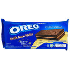 Halal Oreo Wafer Choco Vanilla Dutch Cocoa (Indonesia) 140g