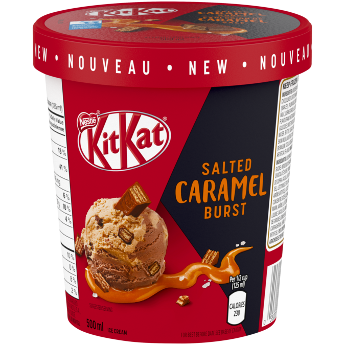 Kit Kat Salted Caramel Ice Cream