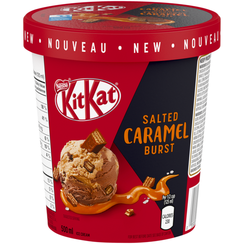 Kit Kat Salted Caramel Ice Cream