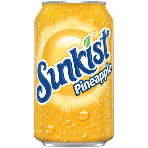 sunkist - pineapple -soda - rare