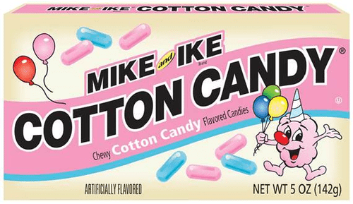 Mike & Ike Cotton Candy 4.25oz