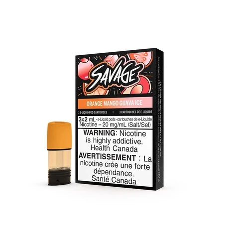 Savage - Orange Mango Guava Ice 3/PK