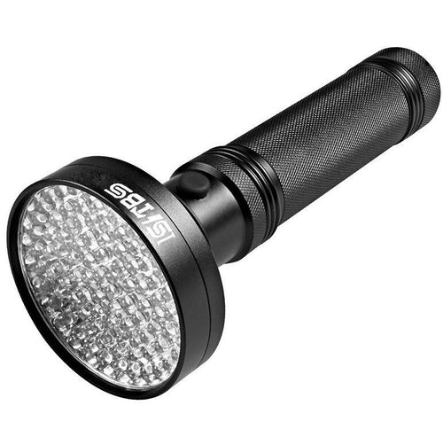black light - flash light - 100 led - black - uv light
