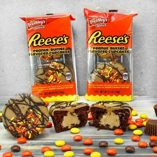 Reese Peanut Butter Flavored Cupcakes