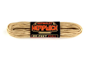 Humboldt Hemp Wick-canada- thenorthboro - hemp - wick - 
