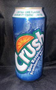 Crush - blue raspberry - soda - exotic