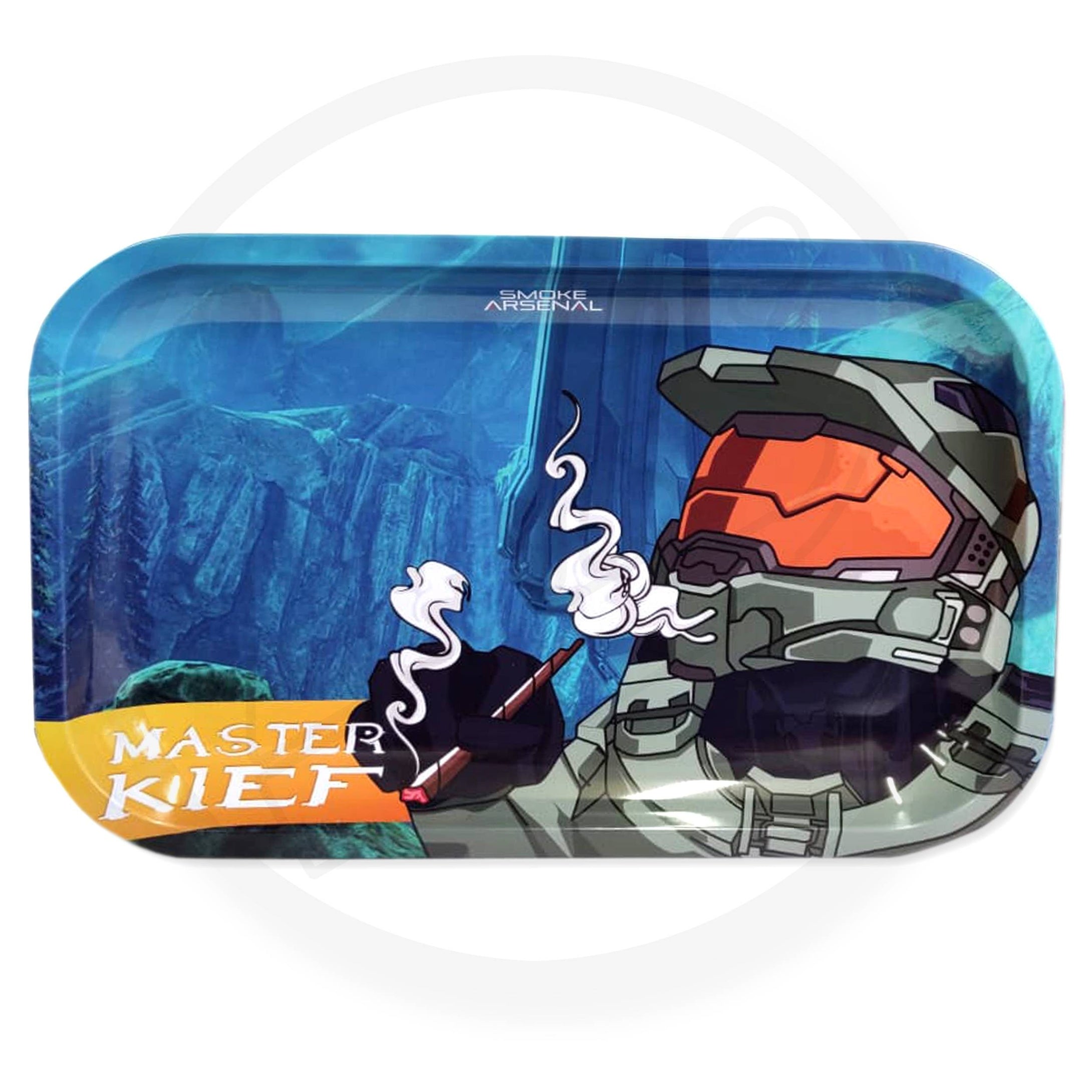 Smoke Arsenal Rolling Tray - LARGE (28cm x 18cm) - MASTER KIEF