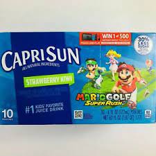 Capri Sun Mario Golf - Strawberry Kiwi