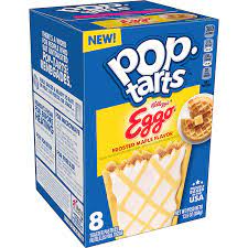 Pop tarts Eggo Frosted Mapple Flavor