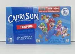 Capri Sun Super Mario - Fruit Punch
