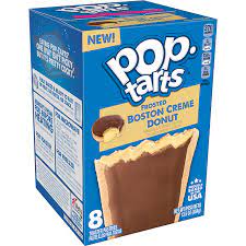 Pop Tarts Frosted Boston Cream Donut