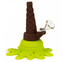 5" Splat Ice Cream Silicon Bong