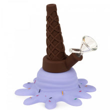 5" Splat Ice Cream Silicon Bong