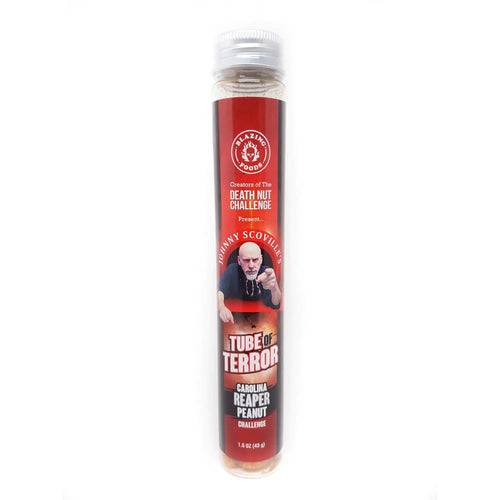 Blazing Foods - Death Nut Challenge - Tube Of Terror