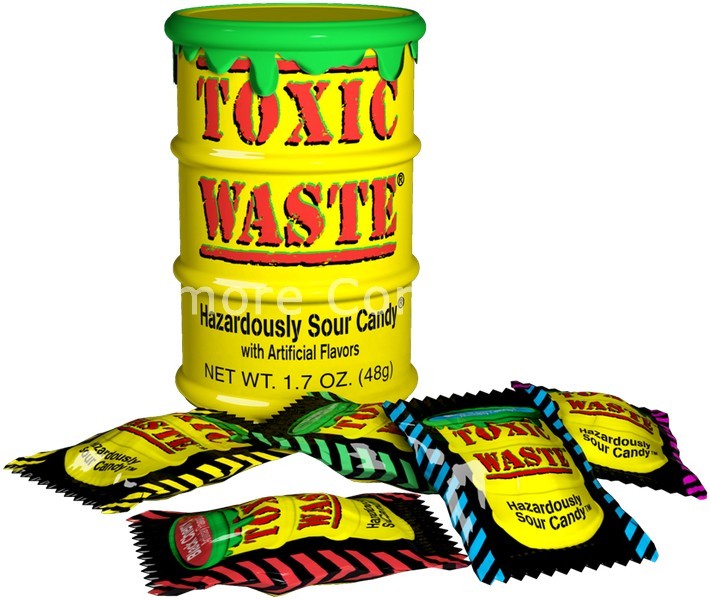 Toxic Waste Hazardously Sour Candy